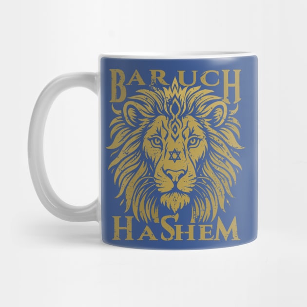 Baruch Hashem Lion of Judah by Thank HaShem